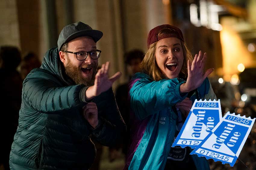 Long Shot Seth Rogen Charlize Theron