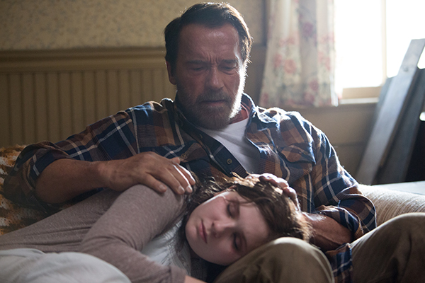 Arnold Schwarzenegger and Joely Richardson Talk MAGGIE Movie