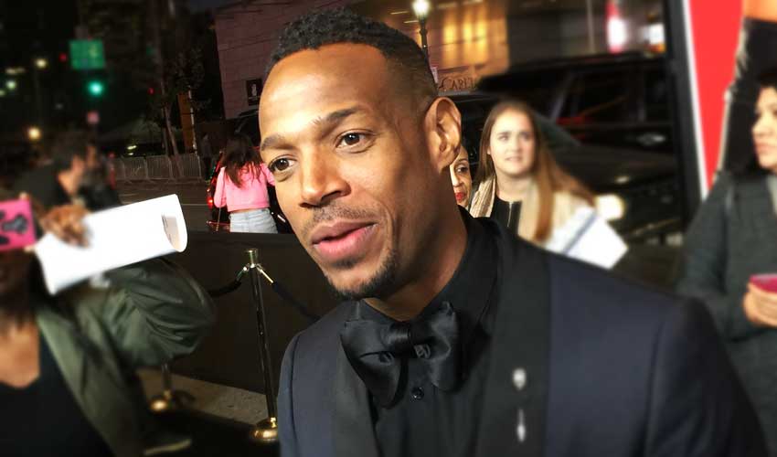 Marlon Wayans, Kali Hawk & 'Fifty Shades of Black' Director Talk Marlon's Magic Mike Scene at Hollywood Premiere