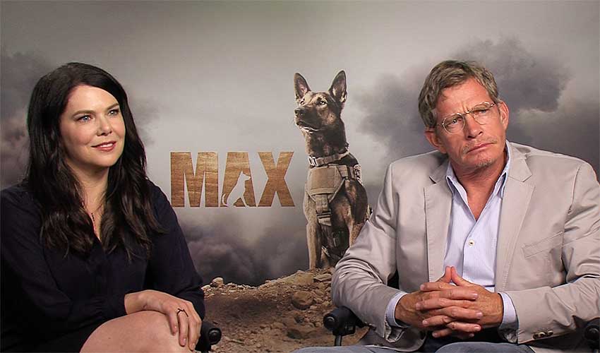Lauren Graham, Thomas Haden Church, Josh Wiggins & MAX Director Boaz Yakin On Working with Their Canine Co-Stars