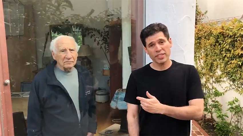 Max and Mel Brooks Viral PSA