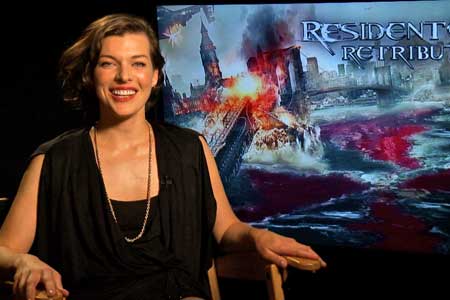 VIDEO: RESIDENT EVIL's Milla Jovovich Whips Out Her Spanish-Speaking Skills