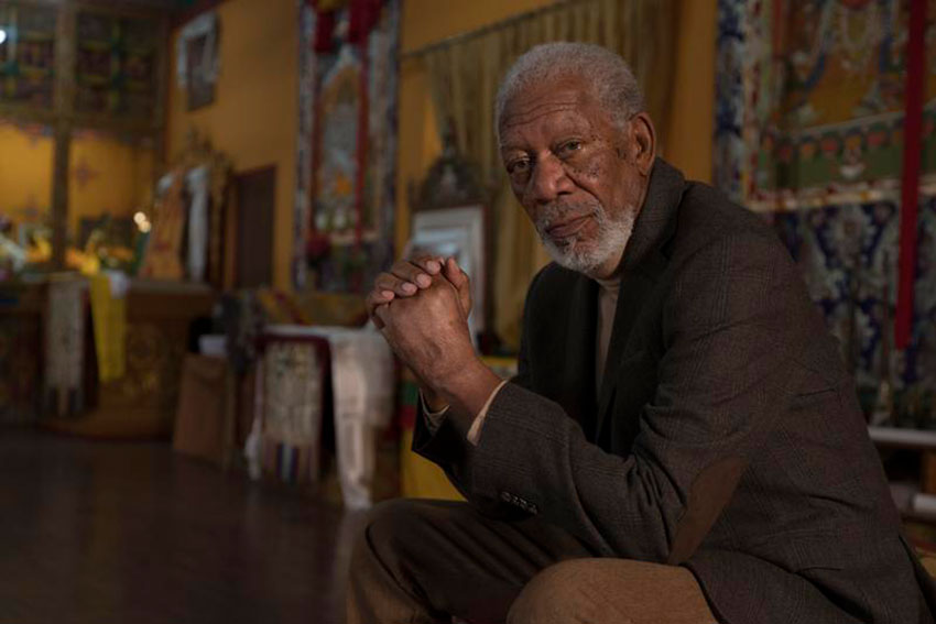 Morgan Freeman Interview: Is 'The Story Of God' Show Opening Dialogue?