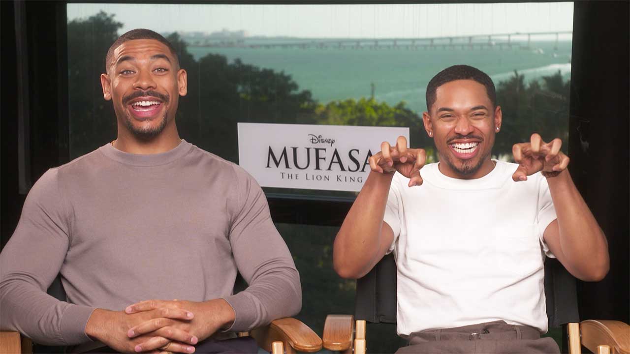 Aaron Pierre and Kelvin Harrison Jr on Playing Shakespearean Lions in Mufasa: The Lion King 