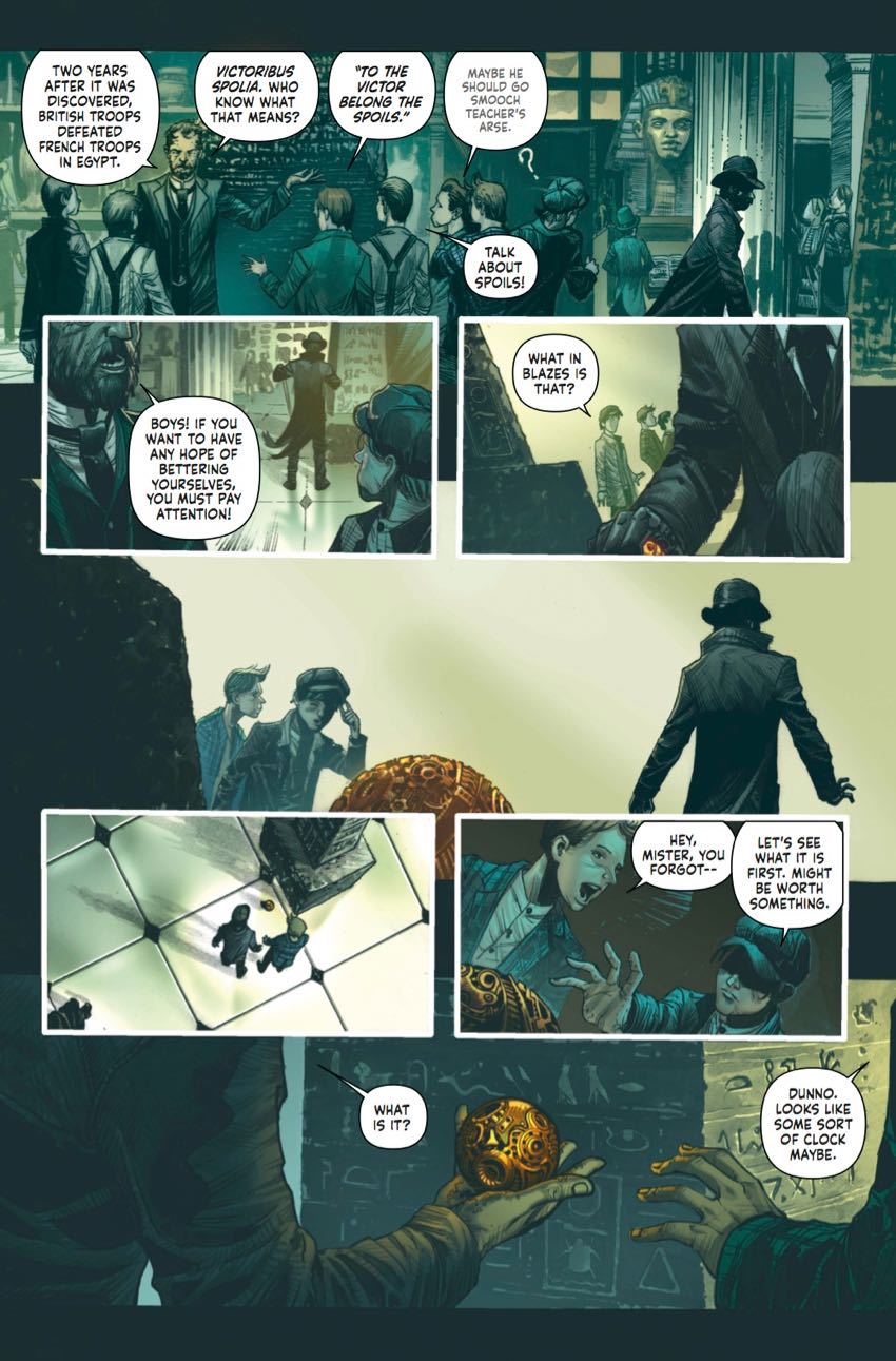 Mycroft Holmes Comic Book 1