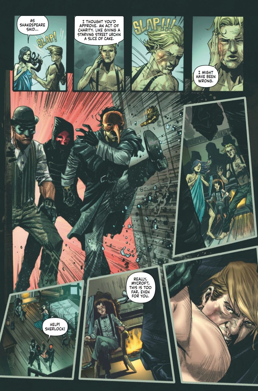 Mycroft Holmes Comic Book 4