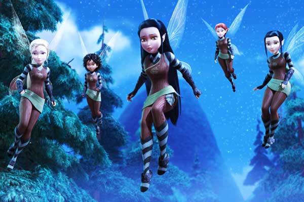 Behind the Scenes on the Making of 'Tinker Bell and the Legend of the Neverbeast' with Ginnifer Goodwin and Rosario Dawson 