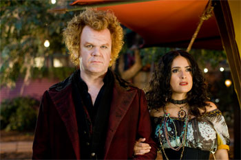 Salma Hayek, John C. Reilly in The Vampire's Assistant