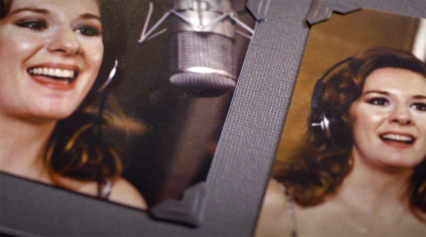 Paige OHara Beauty and the Beast Recording Session