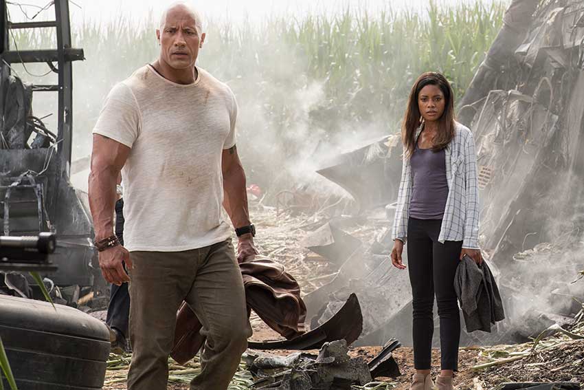 New Rampage Movie Trailer: Dwayne Johnson Takes On Monsters