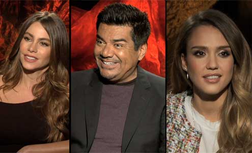 Jessica Alba, Sofia Vergara  &amp; George Lopez Take on Aliens in New Movie