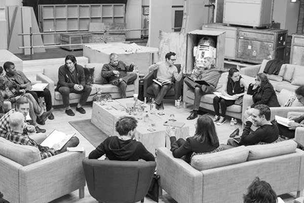 Star Wars: The Force Awakens behind the scenes