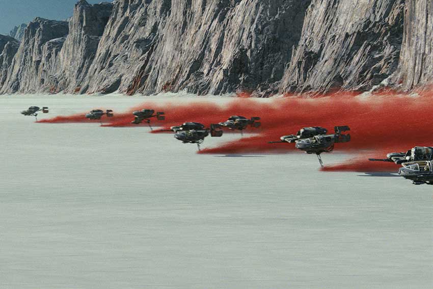 Star WarsVIII scene