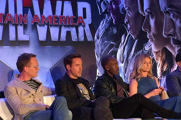Full Video: Team Iron Man Talk Smack, Spider-Man and All Things 'Captain America: Civil War'