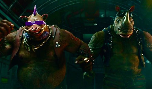 Teenage Mutant Ninja Turtles 2 Bebop Rocksteady