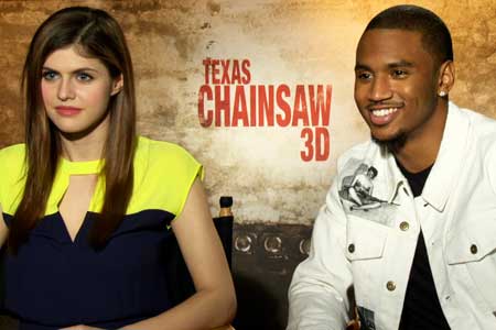 Trey Songz Takes On The Texas Chainsaw Massacre Challenge (Video)