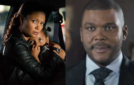 Tyler Perry Helps Thandie Newton with Good Deed (VIDEO)