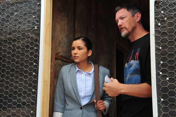 The Bridge tv show Matthew Lillard and Emily Rios
