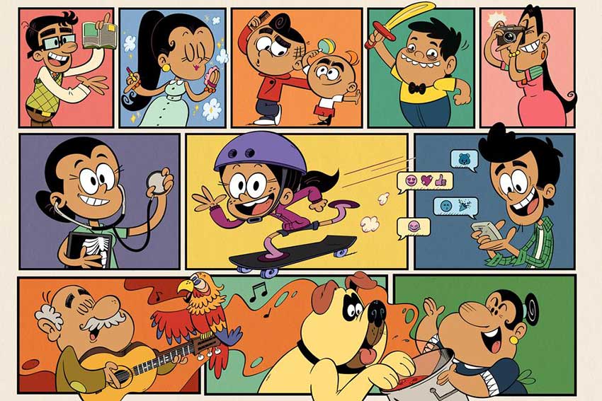 Sneak Peek at Nickelodeon's 'The Casagrandes' Featuring A Latino Family