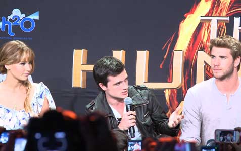 THE HUNGER GAMES Fan Event 