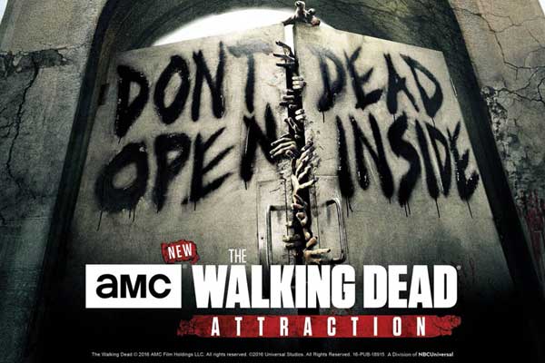 First Look at Universal Studios Hollywood 'The Walking Dead' Attraction Opening Fourth of July
