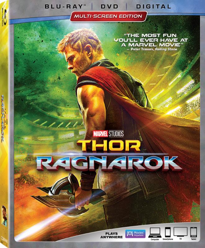 Check Out New Thor: Ragnarok 4K, Blu-ray and DVD Bonus Features