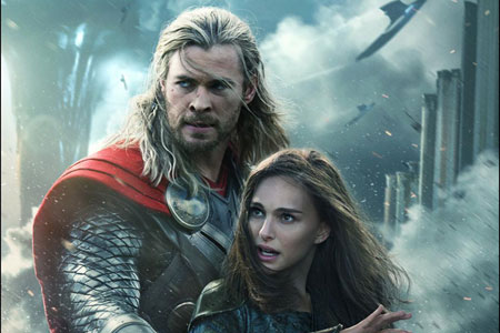 THOR: THE DARK WORLD New Thor & Jane Movie Poster