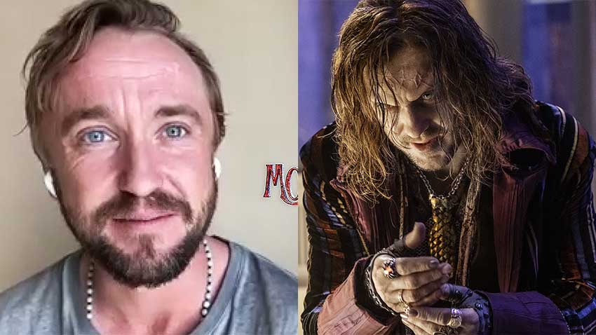 Video: Tom Felton On Playing A Rock Star Demon in New Netflix Movie and Starring In A Musical