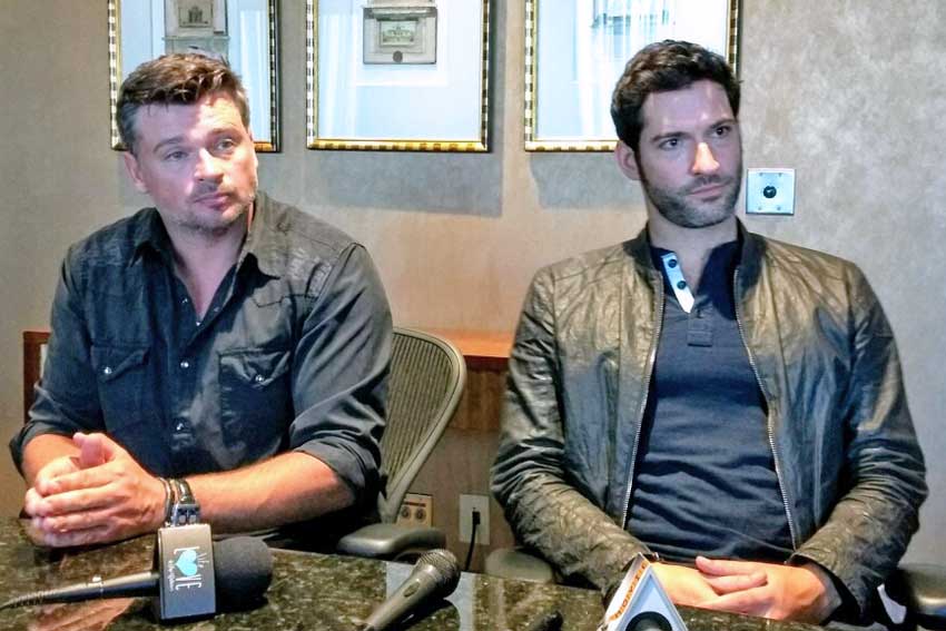 'Lucifer' Interview with Tom Ellis and Tom Welling: The Tale of Two Toms On Season 3