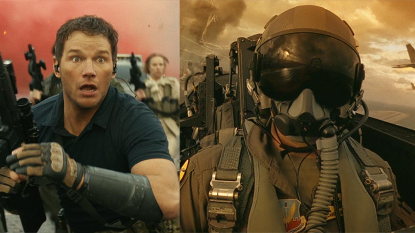 Chris Pratt's 'The Tomorrow War' Uses F22 Raptor Cockpit Footage for First Time in a Movie