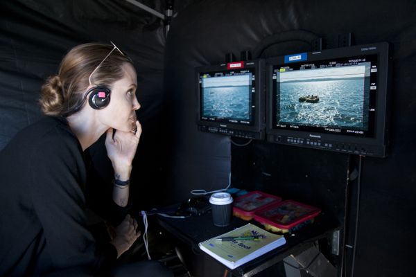 Angelina Jolie Talks 'Unbroken' & Directing/Acting with Brad Pitt in 'By The Sea'