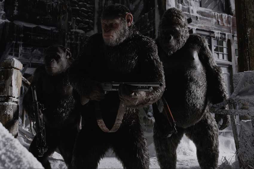 New 'War Of The Planet Of The Apes' Poster and Trailer