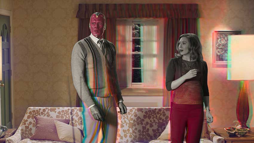 WandaVision Paul Bettany Elizabeth Olsen Review