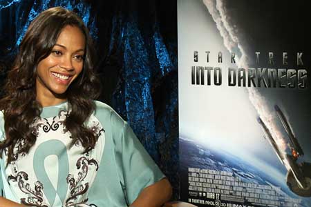 Zoe Saldana Talks Vulcan Love, 'Avatar' Sequels, & 'Guardians of the Galaxy' (Video)