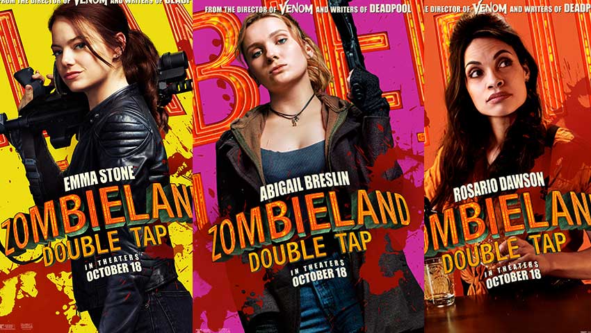 8 'Zombieland: Double Tap' Character Movie Posters