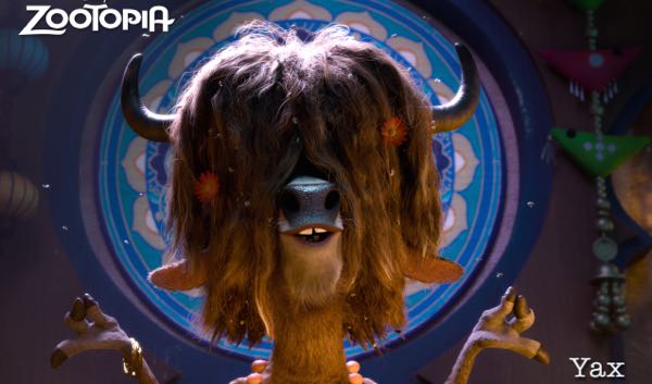 Zootopia movie characters Yax