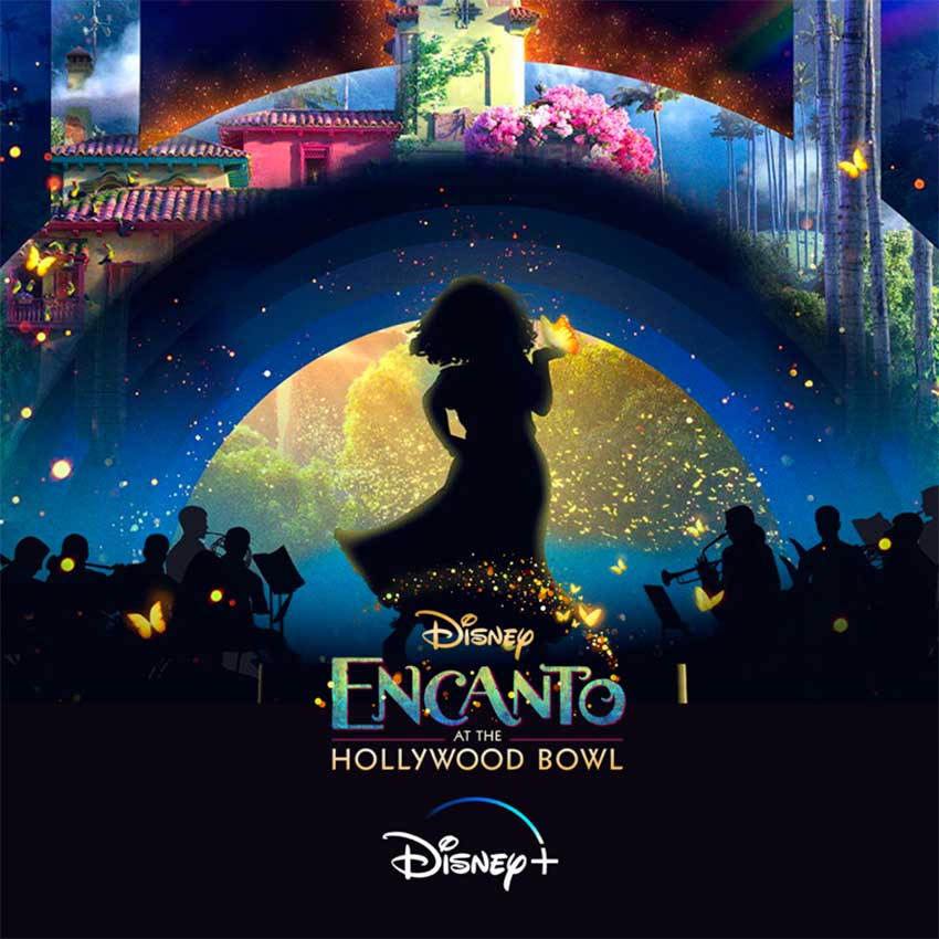 disney encanto concert hollywood bowl art