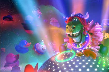 VIDEO: Toy Story's Rex Goes PARTYSAURUS In Short Film