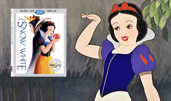 disney princess snow white Bluray