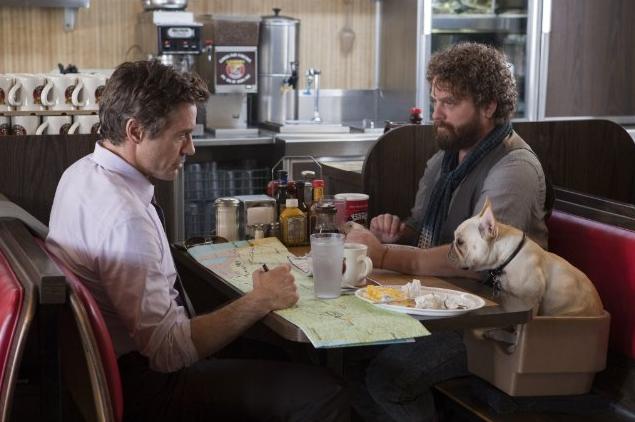 Robert Downey Jr and Zach Galifianakis