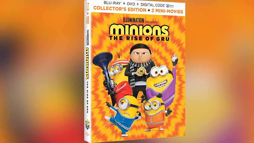 Check Out Bonus Features on 'Minions: The Rise Of Gru' on 4K UHD, Blu-ray, DVD and Digital