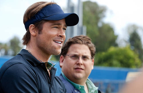  Movie Clip: Brad Pitt and Jonah Hill Recruit Players in Moneyball