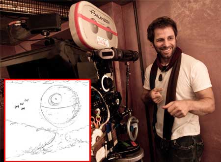 Zack Snyder's Death Star sketch