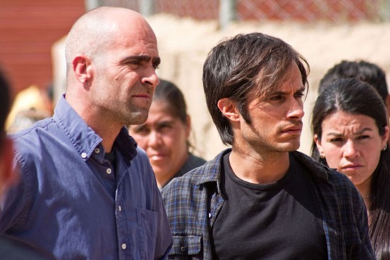 Tambien La Lluvia stars Gael Garcia Bernal & Luis Tosar
