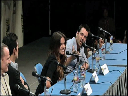 VIDEO: Colin Farrell, Jessica Biel, and Kate Beckinsale on TOTAL RECALL