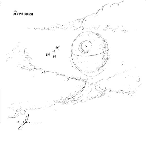 EXCLUSIVE: Zack Snyder's Star Wars Doodle