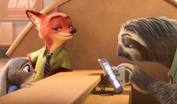 New Zootopia Trailer: Sloth's Run DMV and It's A Hoot