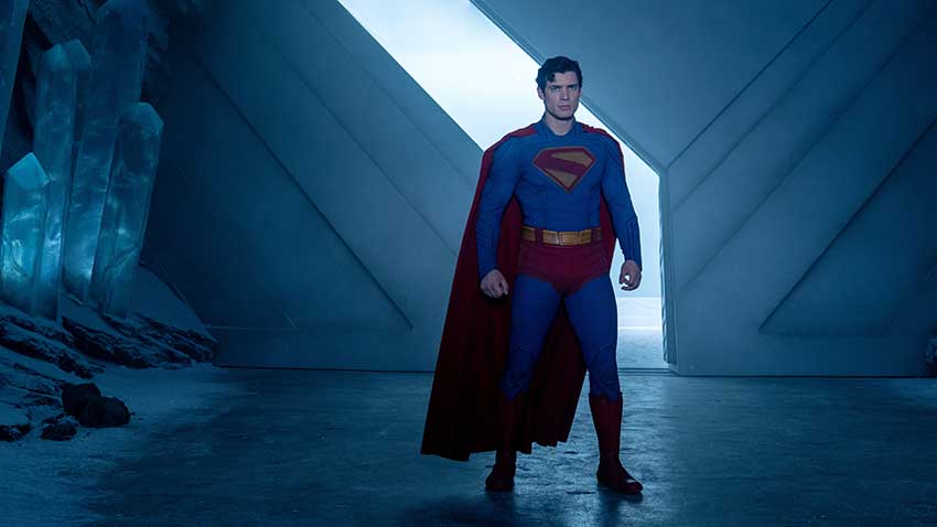 David Corenswet as James Gunn's Superman