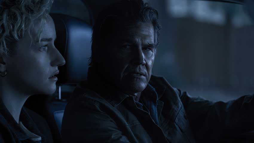 Julia Garner and Josh Brolin in Weapons