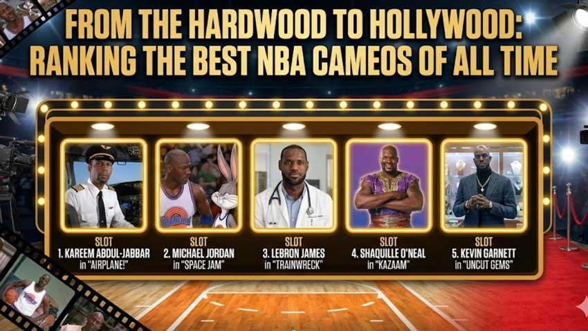 From the Hardwood to Hollywood: The Ultimate Ranking of NBA Cameos